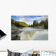 Waterfall, Elbow River, Kananaskis Country, Alberta Wall Mural