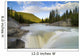Waterfall, Elbow River, Kananaskis Country, Alberta Wall Mural