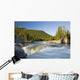 Waterfall, Elbow River, Kananaskis Country, Alberta Wall Mural