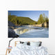 Waterfall, Elbow River, Kananaskis Country, Alberta Wall Mural
