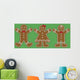 Gingerbread People Wall Mural