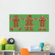 Gingerbread People Wall Mural