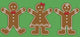 Gingerbread People Wall Mural