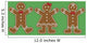 Gingerbread People Wall Mural