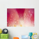 Close Up Of Dew On Tulip Petal Wall Mural