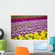 A Tulip Field Wall Mural