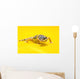 Baby Leopard Geckos On Yellow Wall Mural