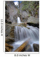 A Waterfall In Kananaskis Wall Mural