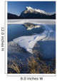 Mount Rundle, Banff National Park, Banff, Alberta Wall Mural