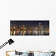 Chicago Christmas Skyline Lights Wall Decal