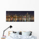 Chicago Christmas Skyline Lights Wall Decal