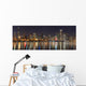 Chicago Christmas Skyline Lights Wall Decal
