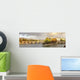 Bridge and Building Historical Wall Decal
