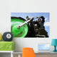 Man Riding A Motorbike Wall Mural