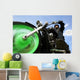 Man Riding A Motorbike Wall Mural