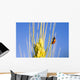 Ladybug On Wheat Wall Mural