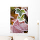 Frost On Autumn Leaves Wall Mural