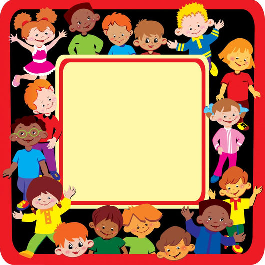 Glad Kids Frame Place Wall Mural