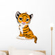 Cute Tiger Cub Wall Decal