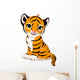 Cute Tiger Cub Wall Decal