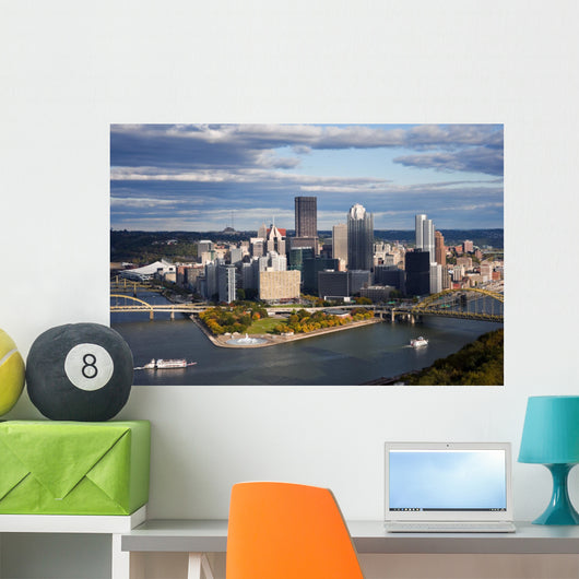 Downtown Pittsburgh, Pa Wall Mural