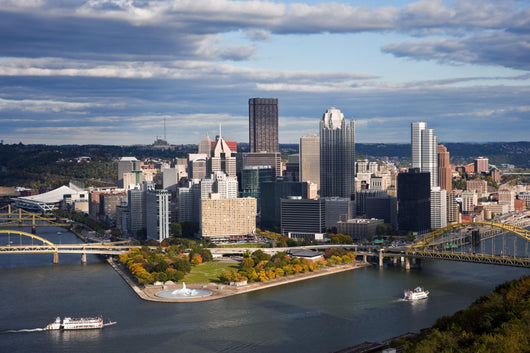 Downtown Pittsburgh, Pa Wall Mural