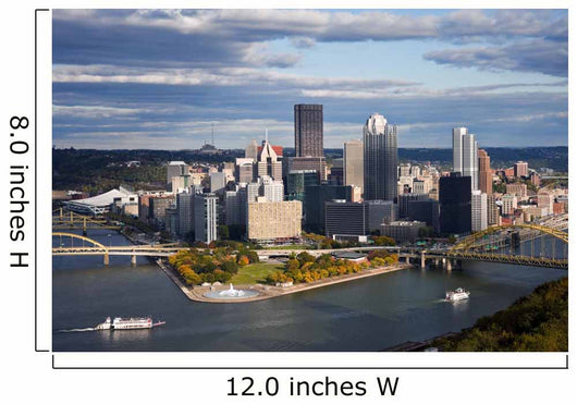 Downtown Pittsburgh, Pa Wall Mural