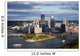 Downtown Pittsburgh, Pa Wall Mural