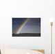 Rainbow Over Lighthouse Wall Mural