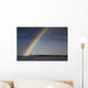 Rainbow Over Lighthouse Wall Mural
