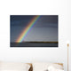 Rainbow Over Lighthouse Wall Mural