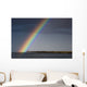 Rainbow Over Lighthouse Wall Mural