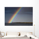 Rainbow Over Lighthouse Wall Mural
