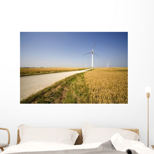 Wind Turbine, Humberside, England Wall Mural