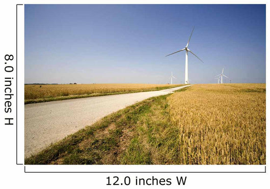 Wind Turbine, Humberside, England Wall Mural