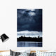 Storm Over City, Tyne And Wear, England Wall Mural