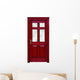 Wooden Door Wall Decal