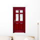 Wooden Door Wall Decal
