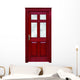Wooden Door Wall Decal