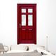 Wooden Door Wall Decal