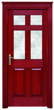 Wooden Door Wall Decal