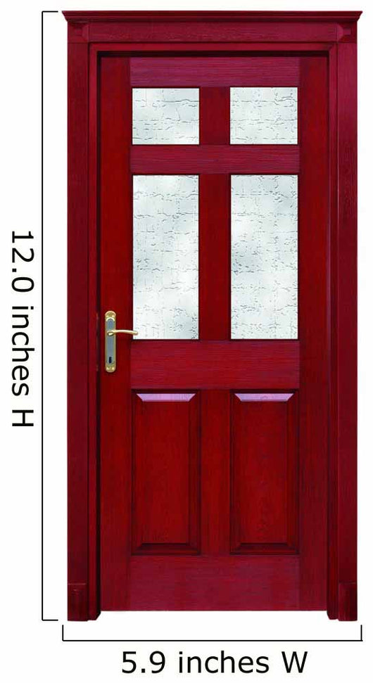 Wooden Door Wall Decal