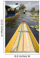 Colorful Boats On Dal Lake Wall Mural
