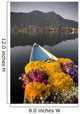 Bouquet Of Flowers In Bow Of Boat Wall Mural