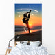 Skilled Young Dancer Beach Wall Decal