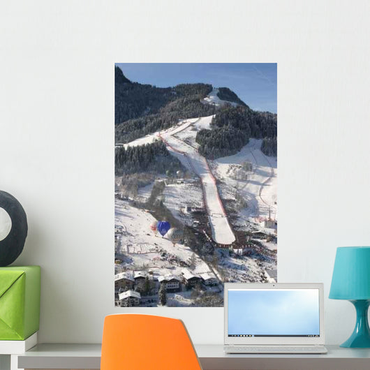Hahnenkamm Kitzbuehel Wall Decal