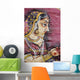 Traditional Painting On A Wall Wall Mural