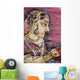 Traditional Painting On A Wall Wall Mural