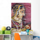 Traditional Painting On A Wall Wall Mural