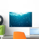 Bubbles Underwater Wall Mural